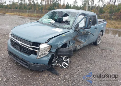 2022 Ford Maverick Lariat из США, поврежденный, VIN 3FTTW8E38NRA65862